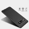 Husa de silicon CARBON pentru SAMSUNG A605 GALAXY A6 PLUS (2018) neagra