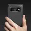 Husa de silicon CARBON pentru SAMSUNG A605 GALAXY A6 PLUS (2018) neagra