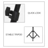 Selfie pack - trepied 1.6m cu lampa LED si suport telefon