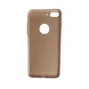 Husa policarbonat perforata pentru iPhone 7 Plus aurie mata