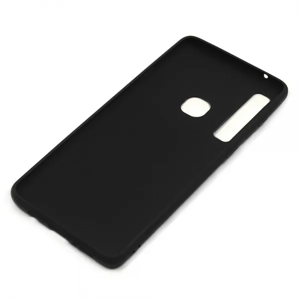Husa de silicon neagra Baseus Paper Case pentru Samsung Galaxy A9 2018