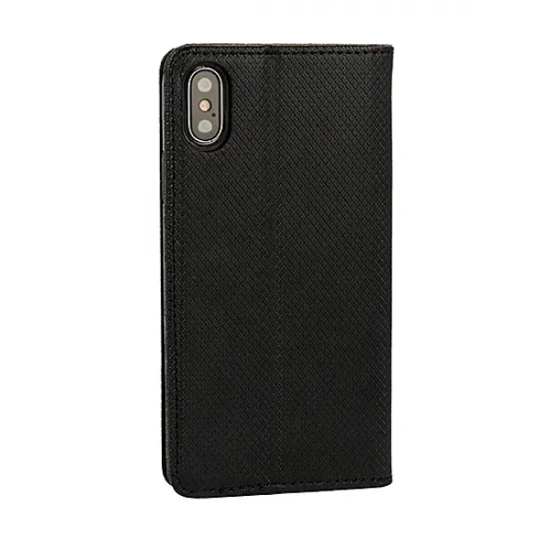 Husa flip Smart Book MAGNET pentru HUAWEI P SMART (2019) neagra