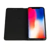 Husa flip Smart Book MAGNET pentru HUAWEI P SMART (2019) neagra
