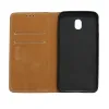 Husa flip Diary Flexy piele naturala neagra pentru SAMSUNG J737 GALAXY J7 2018