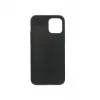 Husa de silicon neagra mata pentru iPhone 12 Mini
