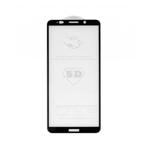 Folie de sticla securizata 5D FULL GLUE pentru APPLE IPHONE 12 MINI neagra