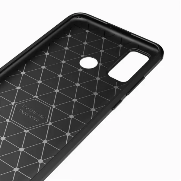 Husa de silicon CARBON pentru HUAWEI P SMART 2019 neagra