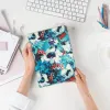 Husa universala tableta 10 inch Wonder, model cu maci albi