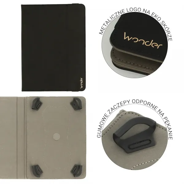 Husa universala tableta 13 inch Wonder, neagra