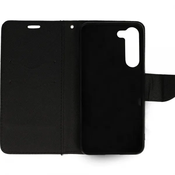 Husa flip TOPTEL Fancy Diary pentru Samsung Galaxy s24 neagra