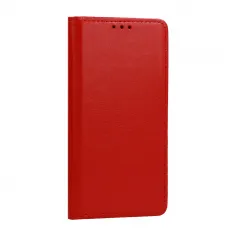 Husa flip Diary Flexy piele naturala rosie pentru Samsung Galaxy A34 5G