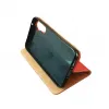Husa flip Diary Flexy piele naturala rosie pentru Samsung Galaxy A34 5G