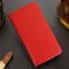 Husa flip Diary Flexy piele naturala rosie pentru Samsung Galaxy A34 5G
