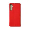 Husa flip Diary Flexy piele naturala rosie pentru Samsung Galaxy A34 5G