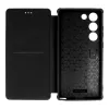 Husa flip Razor Flexy piele ecologica neagra pentru Samsung Galaxy S21 FE