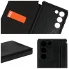 Husa flip Razor Flexy piele ecologica neagra pentru Samsung Galaxy S21 FE