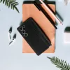 Husa flip Razor Flexy piele ecologica neagra pentru Samsung Galaxy S21 FE
