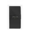 Husa flip Diary Flexy piele naturala neagra pentru iPhone 14 Plus