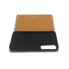 Husa flip Diary Flexy piele naturala neagra pentru Samsung Galaxy S25 Edge