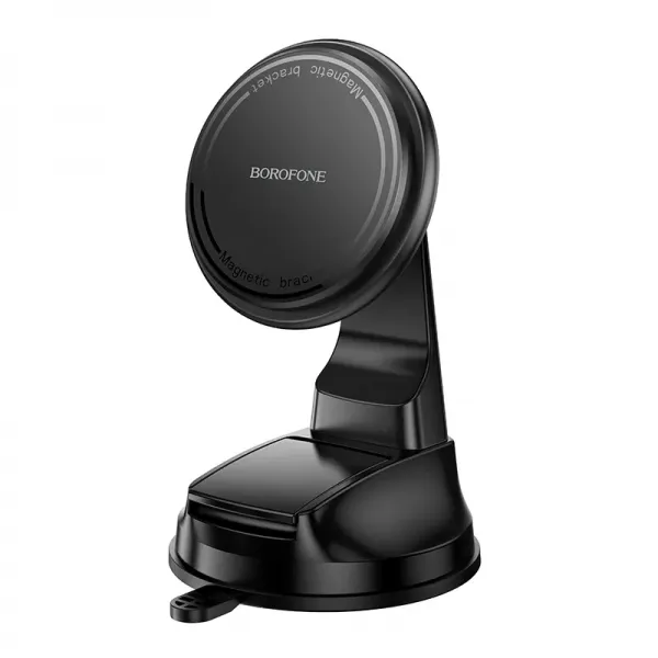 Suport auto magnetic Borofone BH136 pentru bord, negru