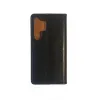 Husa flip Diary Flexy piele naturala neagra pentru Samsung Galaxy S26 Ultra