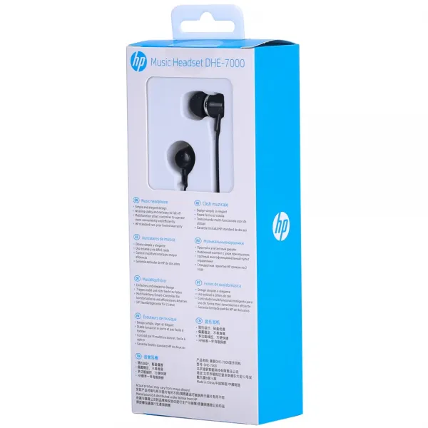 Casti in-ear HP DHE-7000 black