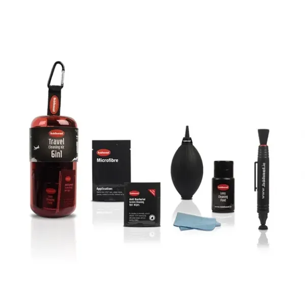 Kit de curatare aparat foto/video 6-in-1 Hahnel