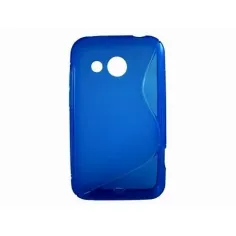 Husa de silicon S-Case pentru HTC DESIRE 200 albastra