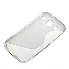 Husa de silicon S-case pentru Samsung Galaxy Core i8260/i8262 transparenta