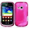 Husa de silicon S-case pentru Samsung s6500 Galaxy Mini 2 Ciclamen