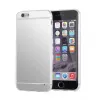 Husa de silicon cu spate oglinda pentru iPhone 6 Plus 5.5 inch argintie