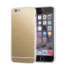 Husa de silicon cu spate oglinda pentru iPhone 6 Plus 5.5 inch aurie