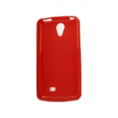 Husa de silicon pentru Lenovo A328 rosie