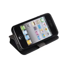 Husa flip Diary Stand pentru Samsung I9500 Galaxy S4 neagra