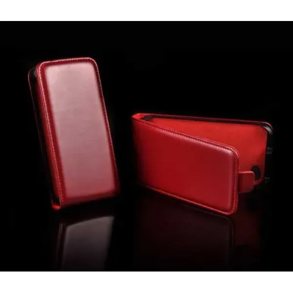 Husa flip slim pentru LG Nexus 4 E960 rosie