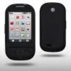 Husa neagra din silicon pentru Samsung I5500 Galaxy 