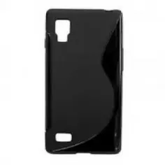 Husa silicon S-case pentru LG Optimus L9 P760 neagra