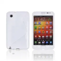 Husa silicon S-case pentru Samsung Galaxy Tab 2 7.0 P3100 alba