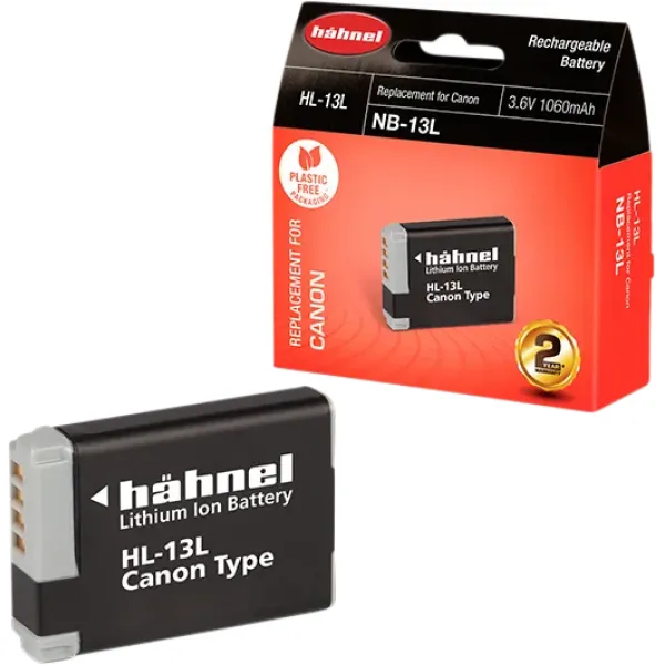 Acumulator Hahnel HL-13L tip Canon NB-13L 3.6V 1060mAh