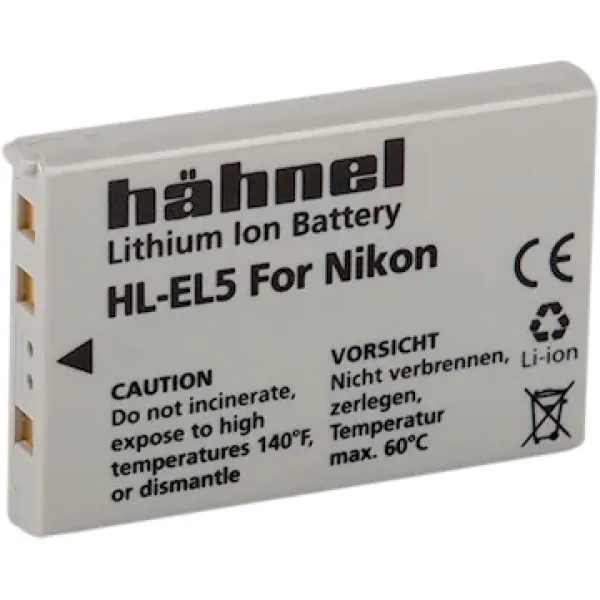 Acumulator Hahnel HL-EL5 tip Nikon EN-EL5 1230mAh