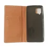 Husa flip Diary Flexy piele naturala bleumarin pentru Samsung Galaxy A42 5G