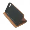 Husa flip Diary Flexy piele naturala maro pentru Samsung Galaxy S22 Plus