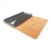 Husa flip Diary Flexy piele naturala neagra pentru Xiaomi REDMI 9