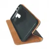 Husa flip Diary Flexy piele naturala neagra pentru Xiaomi REDMI 9