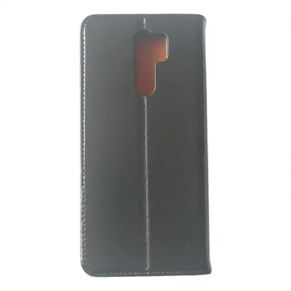 Husa flip Diary Flexy piele naturala neagra pentru Xiaomi REDMI 9