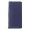 Husa flip Diary Flexy piele naturala bleumarin pentru iPhone 13 PRO